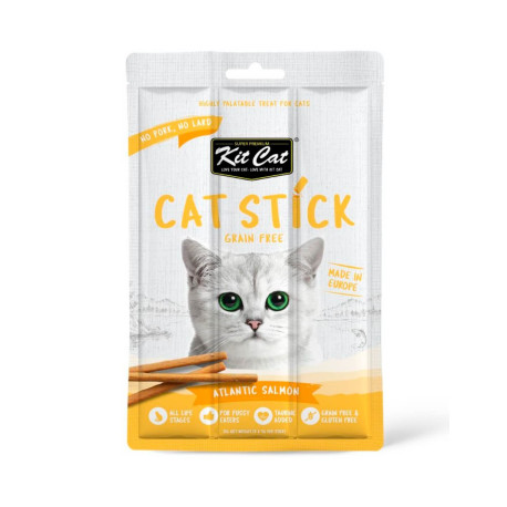 Kit Cat Stick Salmón Atlántico snack para gatos Kit Cat Stick Salmón Atlántico snack para gatos