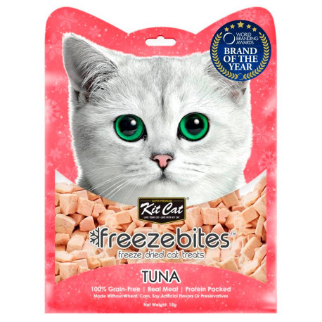 Kit Cat Stick FreezeBites Atún Natural Liofilizado snack para gatos Kit Cat Stick FreezeBites Atún Natural Liofilizado snack para gatos
