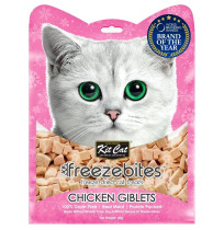 Kit Cat Stick FreezeBites Hígado de Pollo Natural Liofilizado snack para gatos