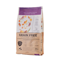 Natura Diet Grain Free Duck & Sweet Potato (Pato y Batatas) para perros medianos o grandes