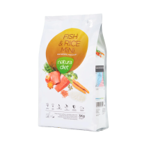Natura Diet Fish & rice MINI (salmón y arroz para perros pequeños)