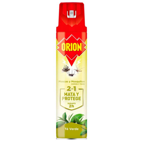 Orion Insecticida Spray Moscas y Mosquitos Té Verde Orion Insecticida Spray Moscas y Mosquitos Té Verde