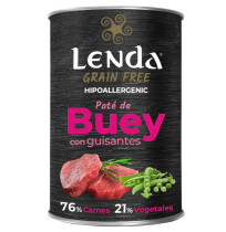 Lenda Lata Buey con guisantes para perros (grain free)