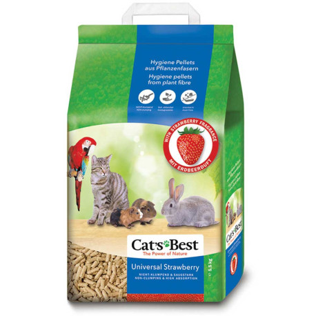 Cat's Best Universal Strawberry (Fresa) Pellets Vegetales para gatos Cat's Best Universal Strawberry (Fresa) Pellets Vegetales para gatos