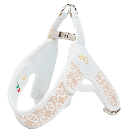 Liu·Jo Arnés Big monogram color Caramel Lux para perros grandes