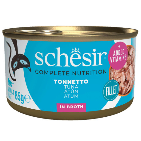Schesir latas atún al natural para gatos