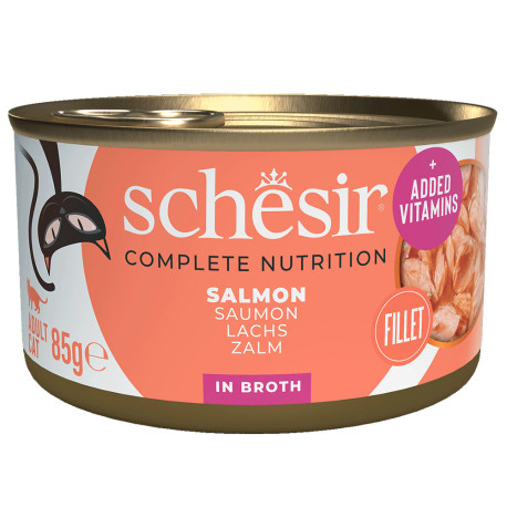Nuevo diseño Schesir latas salmon al natural para gatos Nuevo diseño Schesir latas salmon al natural para gatos