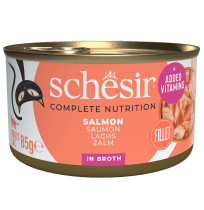 Schesir Latas Salmón al natural para gatos