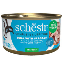 Nuevo diseño Schesir latas atún con lubina para gatos