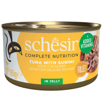 Schesir Latas Atún con Surimi para gatos