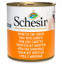 Schesir latas atún con zanahorias para perros Schesir latas atún con zanahorias para perros