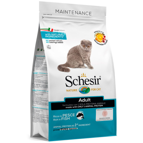 Schesir Adult Pescado pienso para gatos Schesir Adult Pescado pienso para gatos
