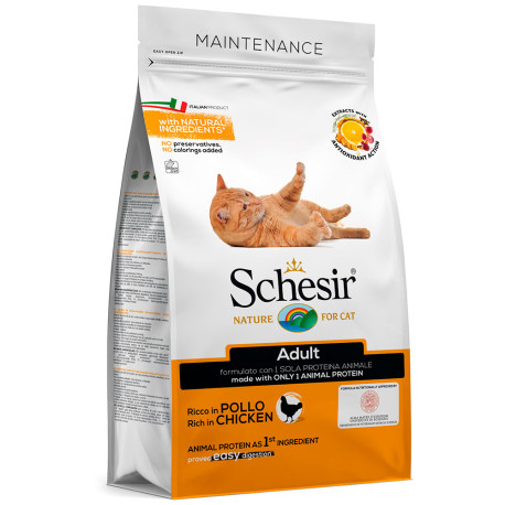 Schesir Adult Pollo pienso para gatos Schesir Adult Pollo pienso para gatos