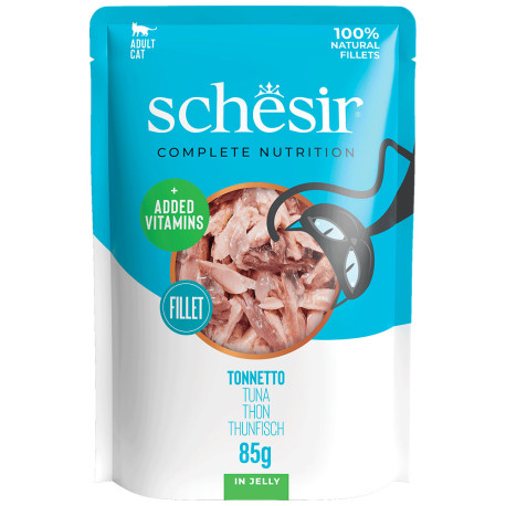 Nuevo diseño Schesir sobres atún para gatos Nuevo diseño Schesir sobres atún para gatos