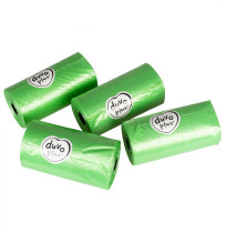 Duvo Bolsitas Higiénicas Biodegradables (4, 8 y 16 Rollos) para perros