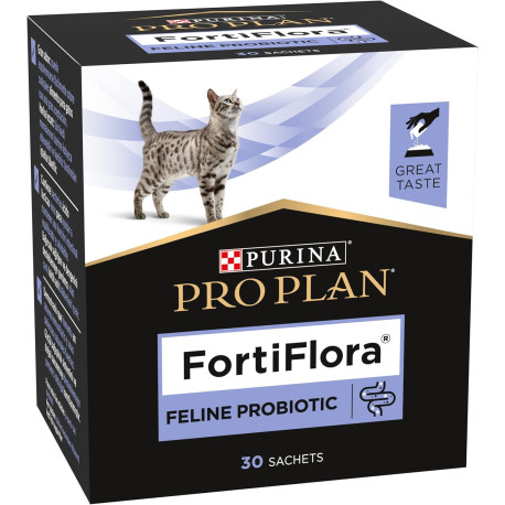 Vista prespectiva Purina Pro Plan FORTIFLORA para gatos Vista prespectiva Purina Pro Plan FORTIFLORA para gatos