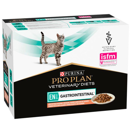 Pro Plan GastroIntestinal Sobres Salmón para gatos