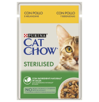 Cat Chow Sterilized Pollo sobres