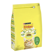 Friskies Adult Conejo, Pollo y Verduras para Gatos en formato saco de 4Kg