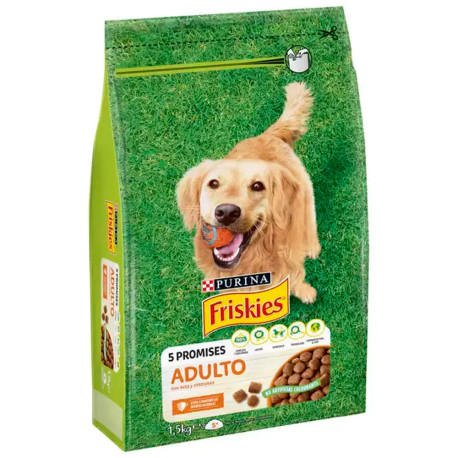 Friskies Adult Aves y Verduras para Perros