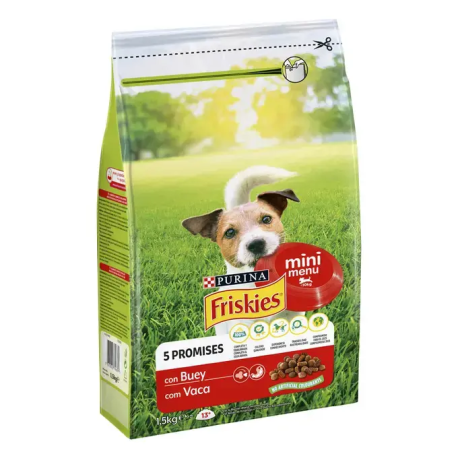 Friskies Adult MINI Buey para Perros pequeños Friskies Adult MINI Buey para Perros pequeños