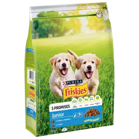 Friskies Junior Pollo y Verduras para cachorros Friskies Junior Pollo y Verduras para cachorros