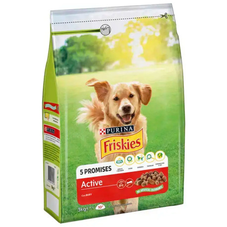 Friskies Active Buey para perros