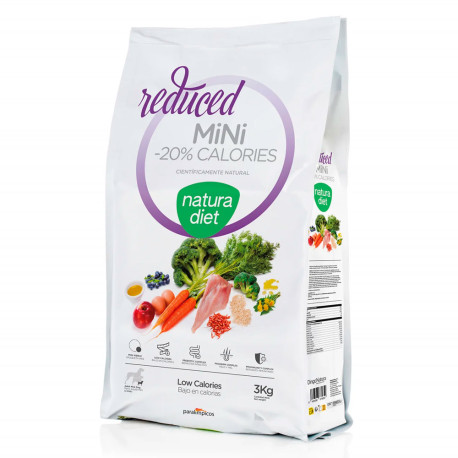 Natura Diet Reduced MINI (perros pequeños con sobrepeso) Natura Diet Reduced MINI (perros pequeños con sobrepeso)
