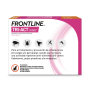 Vista trasera Frontline Tri-Act 3 pipetas para perros de 5 a 10 Kg Vista trasera Frontline Tri-Act 3 pipetas para perros de 5 a 10 Kg