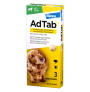 AdTab 3 comprimidos Antiparasitarios masticables para perros de 11 a 22 Kg