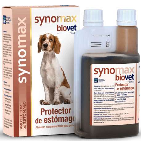 Synomax Jarabe Protector de Estómago para perros