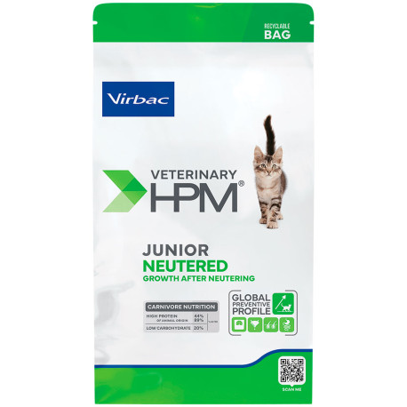 Pienso Virbac Cat Junior Neutered para gatos bebé esterilizados