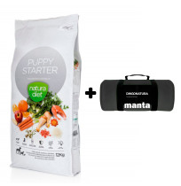 Manta Negra de Regalo con Natura Diet Puppy Starter para el destete