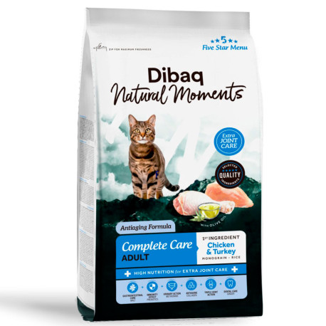 Dibaq Natural Moments 5 Star Complete Care para gatos