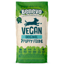 Saco de Pienso Benevo Puppy original para perros cachorros vegetarianos o veganos