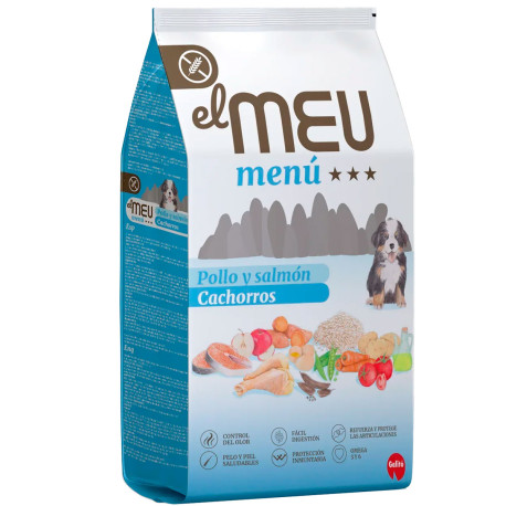 El meu menú pienso para cachorros