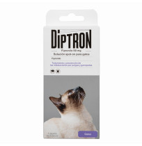 DIPTRON PIPETA FIPRONILO 0,5 ML GATO 