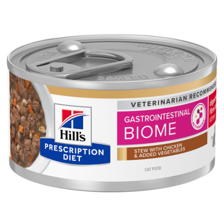 Hill's Prescription Diet Feline Gastrointestinal Biome Stress estofado con pollo y verduras