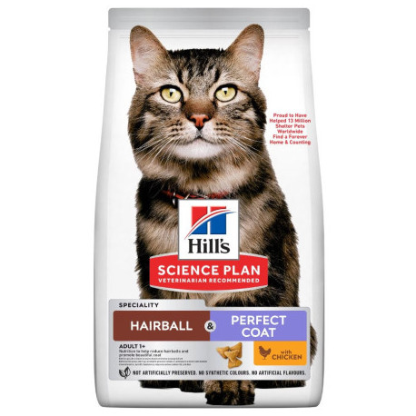 Hill's Science Plan Feline Adult Hairball & Perfect Coat