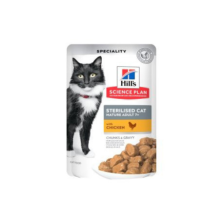 Hill's Science Plan Feline Sterilised Mature Pollo