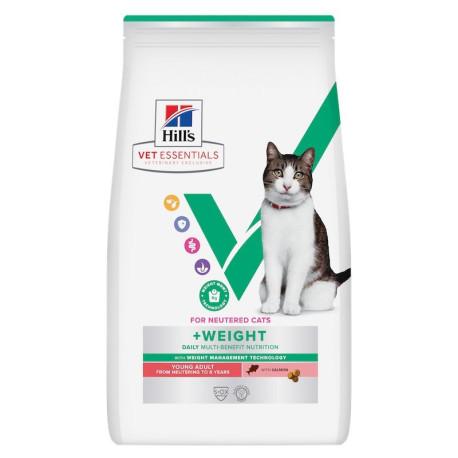 Hill's Vet Essentials Feline Adult Weight for Neutered salmon