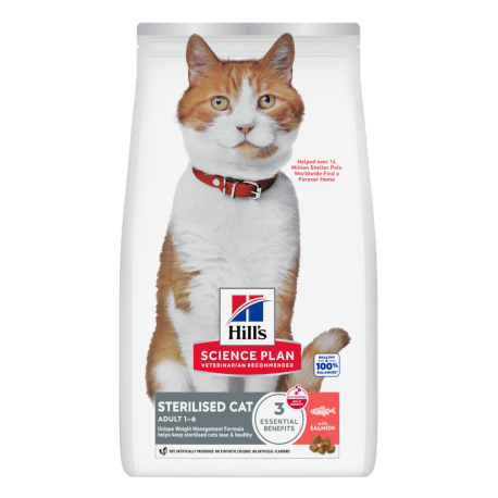 Hill's Science Plan Feline Adult Sterilised Cat salmon