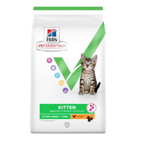 Hill's Vet Essentials Kitten ActivBiome gatitos pollo