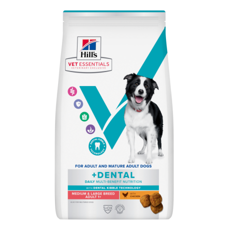 Hill's Vet Essentials Canine Adult Dental Medium & Large Breed pollo