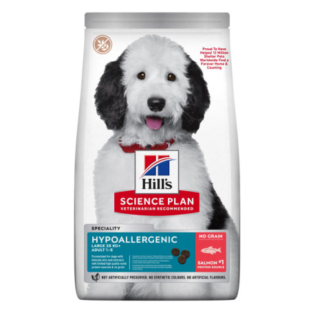 Hill's Science Plan Canine Adult Hypoallergenic Large Breed salmon