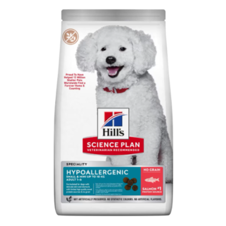 Hill's Science Plan Canine Adult Hypoallergenic Small& Mini salmon y atun