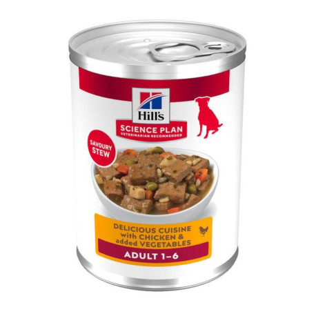 Hill's Science Plan Canine Mature Adult estofado con pollo y verduras