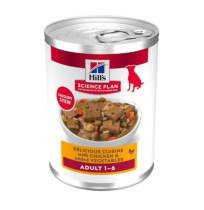 Hill's Science Plan Canine Mature Adult estofado con pollo y verduras