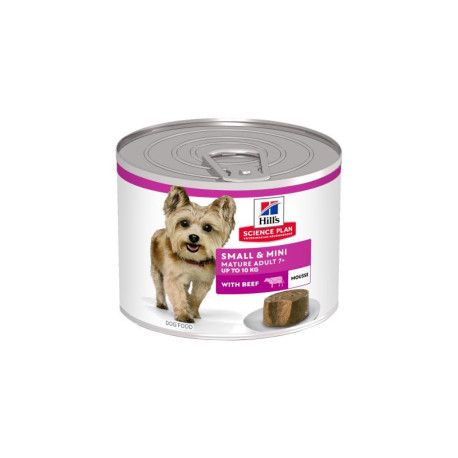 Hill's Science Plan Canine Mature Mousse Small & Mini Vacuno