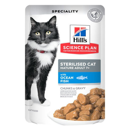 Hill's Science Plan Feline Sterilised Mature Pescado Azul
